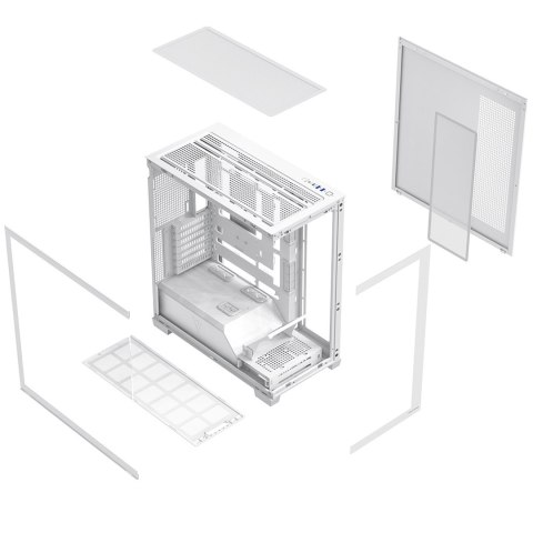 MODECOM OBUDOWA VOLCANO STELLAR PLUS MIDI BIAŁA