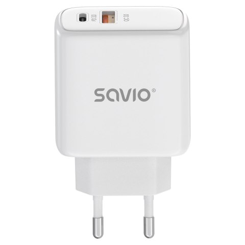 SAVIO ŁADOWARKA SIECIOWA 20W QUICK CHARGE POWER DELIVERY 3.0 LA-12