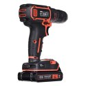 Wiertarko-wkrętarka 18V CDC18BAFC-QW BLACK+DECKER