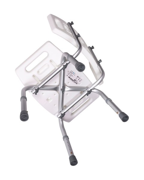 Krzesło prysznicowe z oparciem