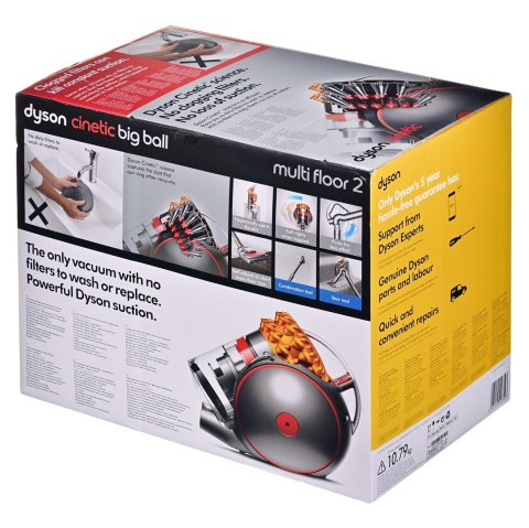 Odkurzacz bezworkowy DYSON Cinetic Big Ball Multi Floor (700W)