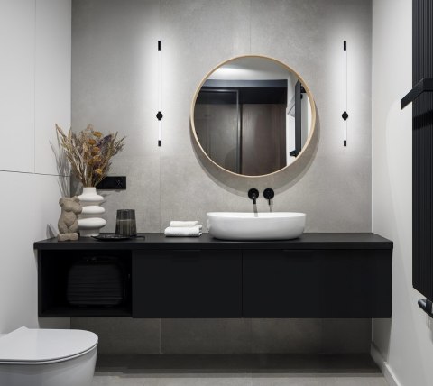 Lampa ścienna LED Activejet AJE-LUNGO Black