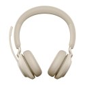 Słuchawki nauszne bezprzewodowe Jabra Evolve2 65 UC Stereo Link380a, beige
