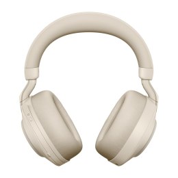 Słuchawki nauszne bezprzewodowe Jabra Evolve2 85 MS Stereo Link380c, beige
