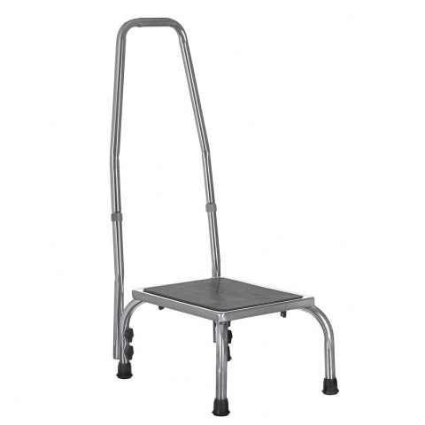 Stopień schodek do wanny, z poręczą