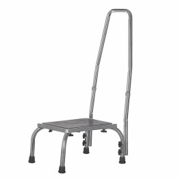 Stopień schodek do wanny, z poręczą