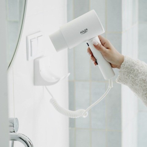 Suszarka do włosów hotelowa ADLER AD 2285w biała