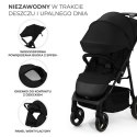 Kinderkraft wózek spacerowy TRIG 3 ONYX BLACK (WYPRZEDAŻ)