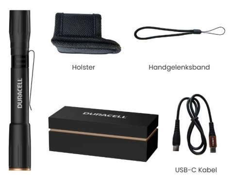 Latarka Duracell DF400R Gift Box