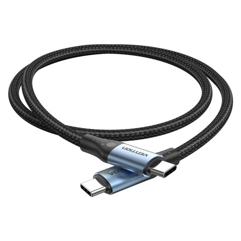 Kabel USB-C do USB-C Vention USB 2.0 5A 240W 1.5m czarny