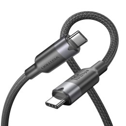 Kabel USB-C do USB-C Vention USB 3.2 5A 10Gbps 1m czarny