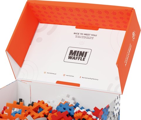 MARIOINEX Klocki Mini Waffle Konstruktor, 300 elementów