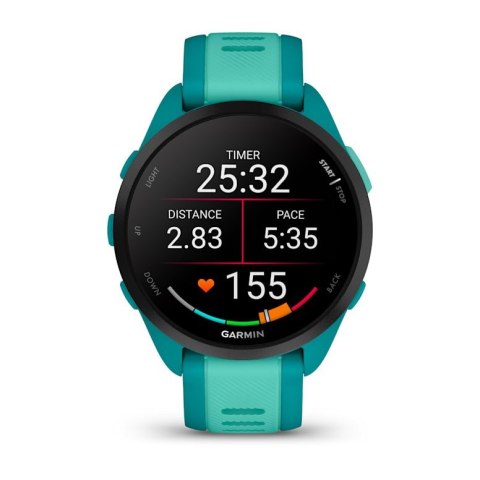 Smartwatch Garmin Forerunner 165 Music Turquoise Aqua