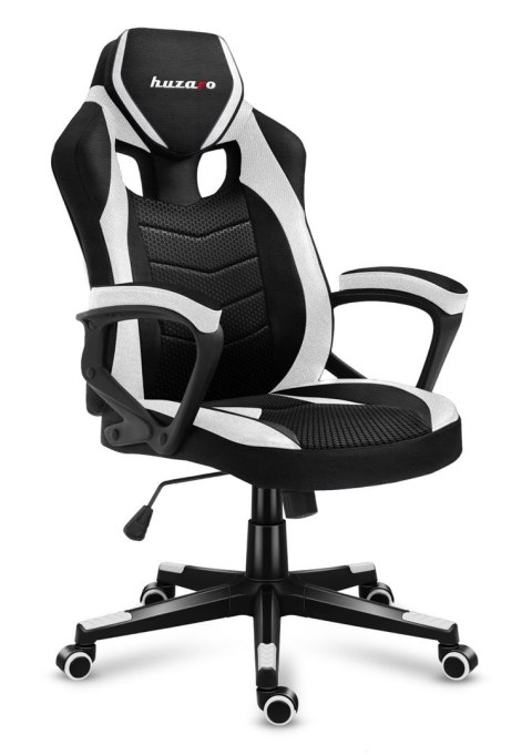 Fotel gamingowy Huzaro Force 2.5 White Mesh (WYPRZEDAŻ)
