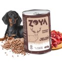 ZOYA Jeleń - puszka mokra kardma dla psów 400g