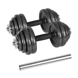 REBEL ACTIVE HANTLE REGULOWANE W WALIZCE Z GRYFEM, ZESTAW 30 KG