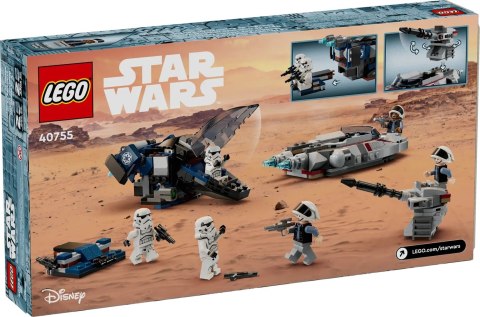 LEGO 40755 Star Wars Imperialny transportowiec kontra zwiadowczy śmigacz Rebelii