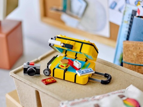 LEGO 40817 Żółta walizka podróżna