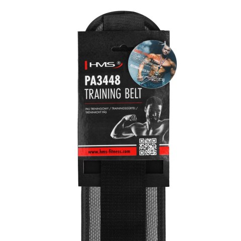 PA3448 GRAY ROZM. XXL PAS DO ĆWICZEŃ SIŁOWYCH HMS