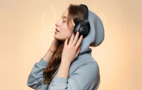 Bezprzewodowe słuchawki nauszne Vention SoundMate BT 5.3