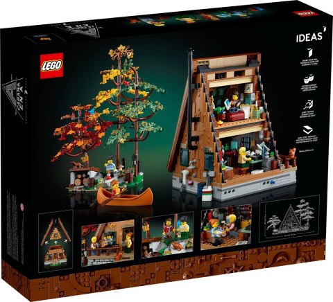 LEGO Ideas 21338 Chatka w kształcie litery A