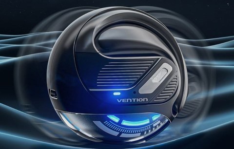 Słuchawki bezprzewodowe Vention OpenBeat z otwartą konstrukcją BT 5.4 czarne