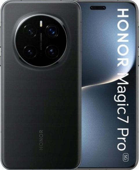 Smartfon Honor Magic7 Pro 5G Dual Sim 12/512GB Black (WYPRZEDAŻ)