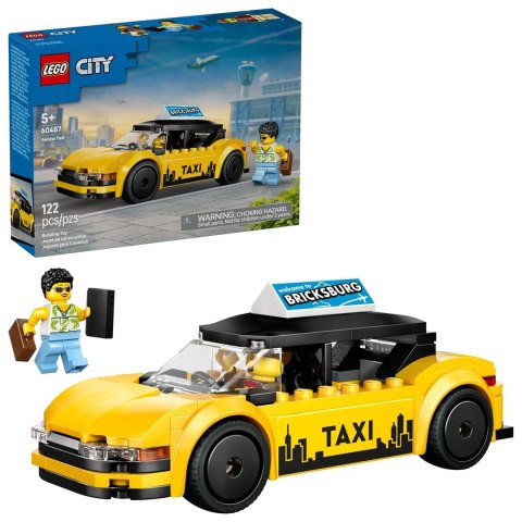 LEGO City 60487 Żółta taksówka