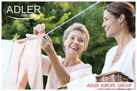 Pralka turystyczna Adler AD 8051 (1000 obr/min; 3 kg; 370 mm; kolor niebieski) (WYPRZEDAŻ)