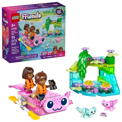 LEGO Friends 42681 Łódź przygodowa z aksolotlem