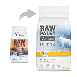 VetExpert Raw Paleo Ultra Indyk Medium&Large Adult 10kg (WYPRZEDAŻ)