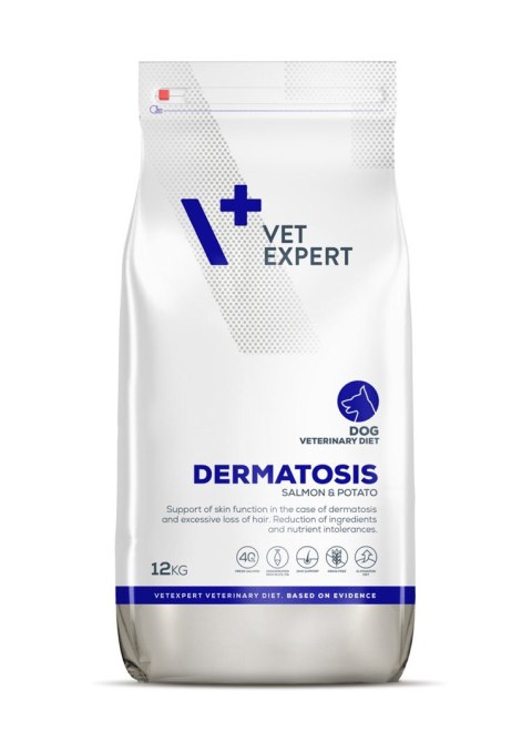 VetExpert Veterinary Diet Dermatosis dog Salmon&Potato 12kg (WYPRZEDAŻ)