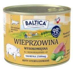 BALTICA SMAKI REGIONÓW Kot dorosły Wieprzowina 185g