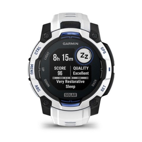 Smartwatch GARMIN Instinct 3 45mm SOLAR Whitestone
