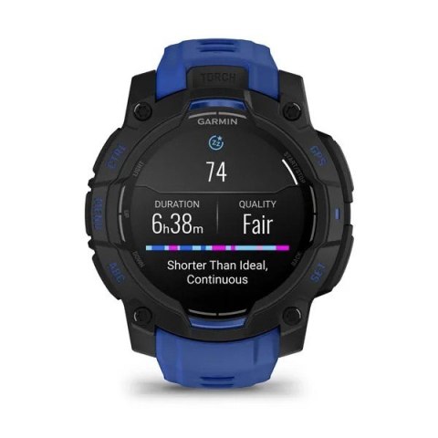 Smartwatch GARMIN Instinct 3 AMOLED 45mm Black/Bolt Blue