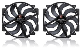 Wentylator NOCTUA 140mm NF-A14x25r G2 PWM Sx2 PP chromax black