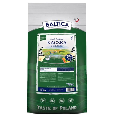 BALTICA SMAKI REGIONÓW Kaczka z gruszką M / L 12kg