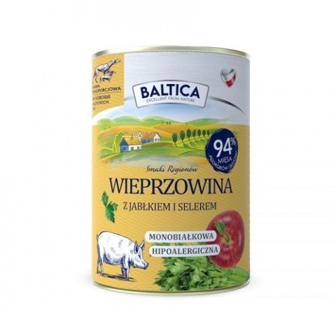 BALTICA SMAKI REGIONÓW Wieprzowina z jabłkiem 400g