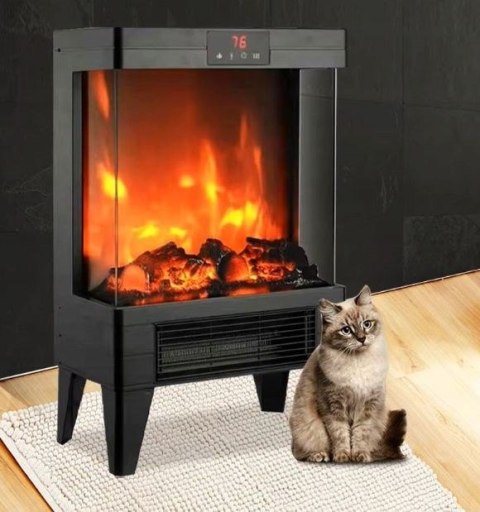 Grzejnik elektryczny w formie kominka Q20P CARRUZZO