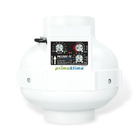 PRIMA KLIMA WENTYLATOR PK125EC-TC TEMP CTRL680M3/H
