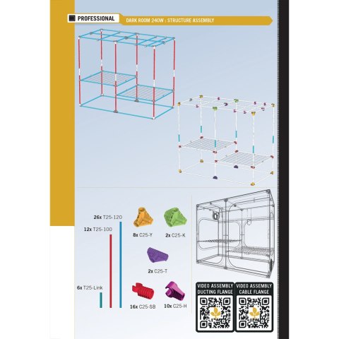 SECRET JARDIN DARK ROOM WIDE 237*120*H200 (DF25)