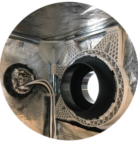 SECRET JARDIN ŁĄCZNIK FI200MM NA KOŁ KANAŁOWY DF25