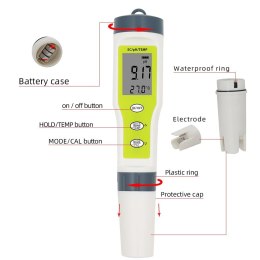 TESTER 3W1 PH+EC+TEMP