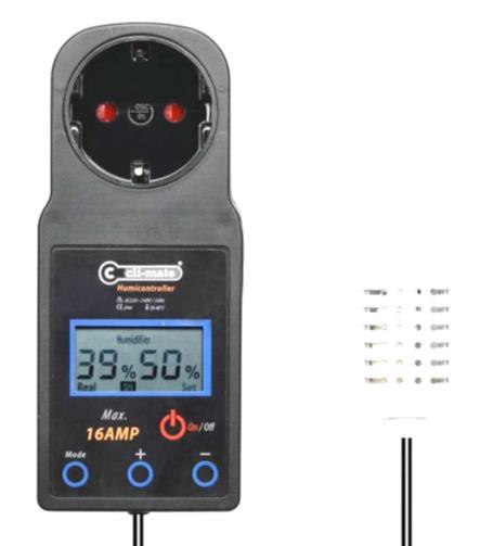 CLI-MATE KONTROLER WILGOTNOŚCI HUMI-CON 16A