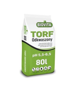 BIOVITA TORF ODKWASZONY 80L