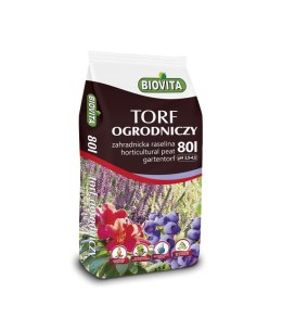 BIOVITA TORF OGRODNICZY KWAŚNY 80L