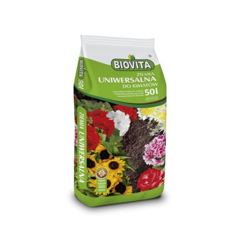 BIOVITA ZIEMIA UNIWERSALNA DO KWIATÓW 50L