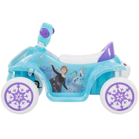 Jeździk elektryczny dla dzieci Quad Frozen Bubble Huffy 19035W (WYPRZEDAŻ)