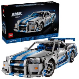 LEGO Technic 42210 Samochód Nissan Skyline GT-R (R34) z filmu Za szybcy, za wściekli (WYPRZEDAŻ)