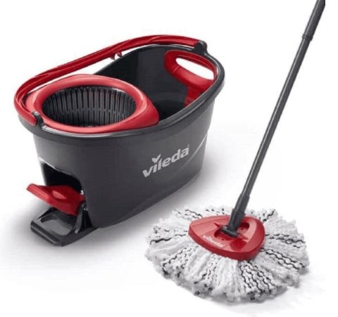 Mop obrotowy Vileda TURBO 3w1 Microfibre (WYPRZEDAŻ)